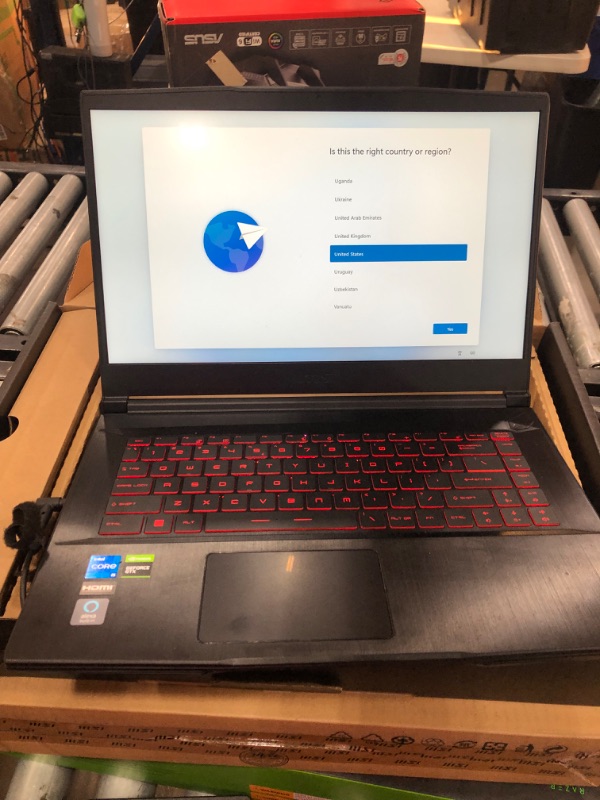 Photo 3 of MSI GV15 15.6" 144Hz Gaming Laptop: Intel Core i5-11400H GTX 1650 8GB 256GB NVMe SSD, Wi-Fi 6, USB Type-C, Nahimic 3 Audio Immersion, Win 11: Black 11SC-633
