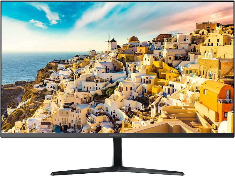Photo 1 of Packard Bell AirFrame 27 Inch Ultra Slim Bezel Desktop Monitor, FHD IPS LED 1920 x 1080p, 75 Hertz, 5 Milliseconds, VESA Mounting, Tilt Adjustment, HDMI and VGA for Home and Office Use
