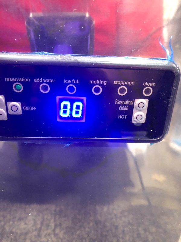 Photo 2 of ***PARTS ONLY*** VEVOR 110V Commercial Ice Maker 88lbs/24h with 29lbs Storage 3x8 Cubes Commercial Ice Machine 110V Automatic Ice Machine for Restaurant Bar Cafe
