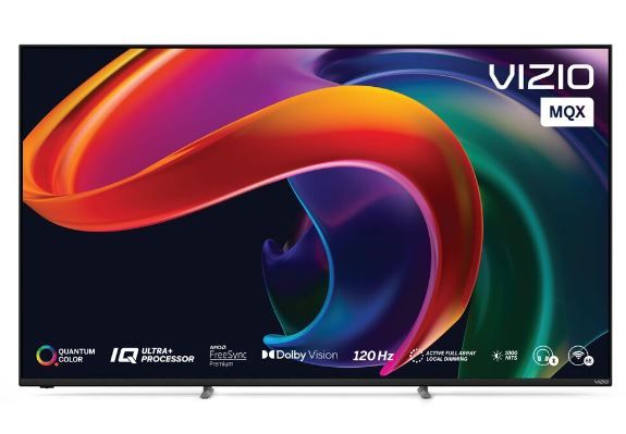 Photo 1 of VIZIO 65" Class MQX Series Premium 4K QLED HDR 120Hz Smart TV
