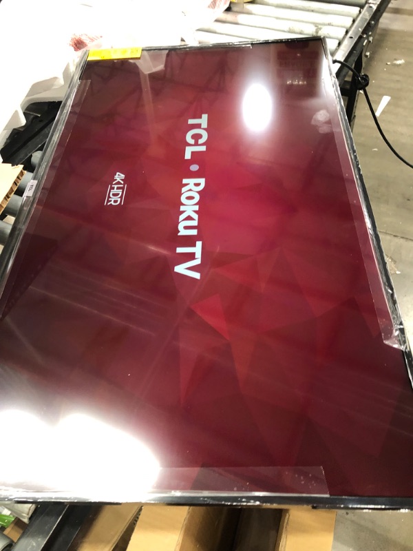 Photo 1 of TCL 50-inch Class 4-Series 4K UHD Smart Roku LED TV - 50S435, 2021 Model
