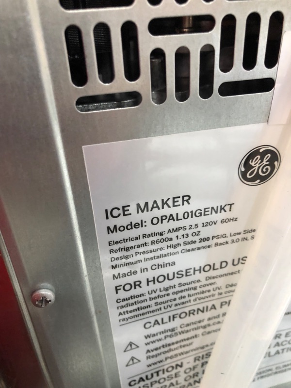 Photo 4 of ***PARTS ONLY*** GE Profile Opal | Countertop Nugget Ice Maker 
