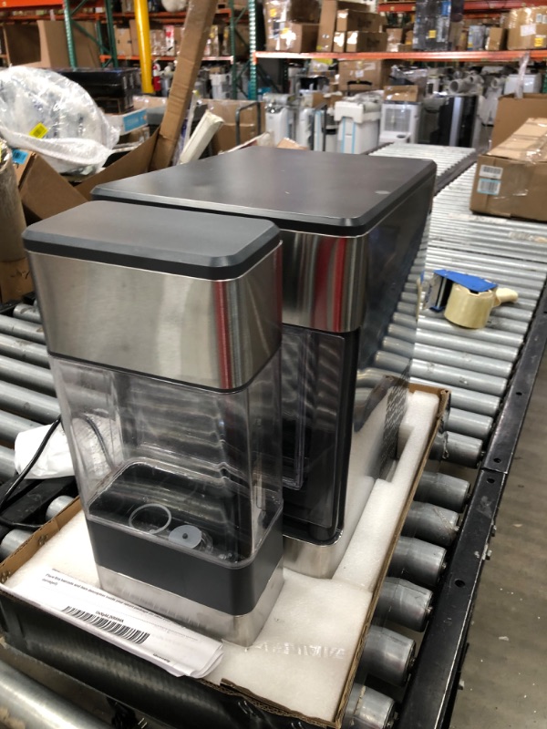 Photo 4 of ***PARTS ONLY*** GE Profile Opal | Countertop Nugget Ice Maker with Side Tank | Portable Ice Machine Makes up to 24 lbs. of Ice Per Day | Stainless Steel Finish
