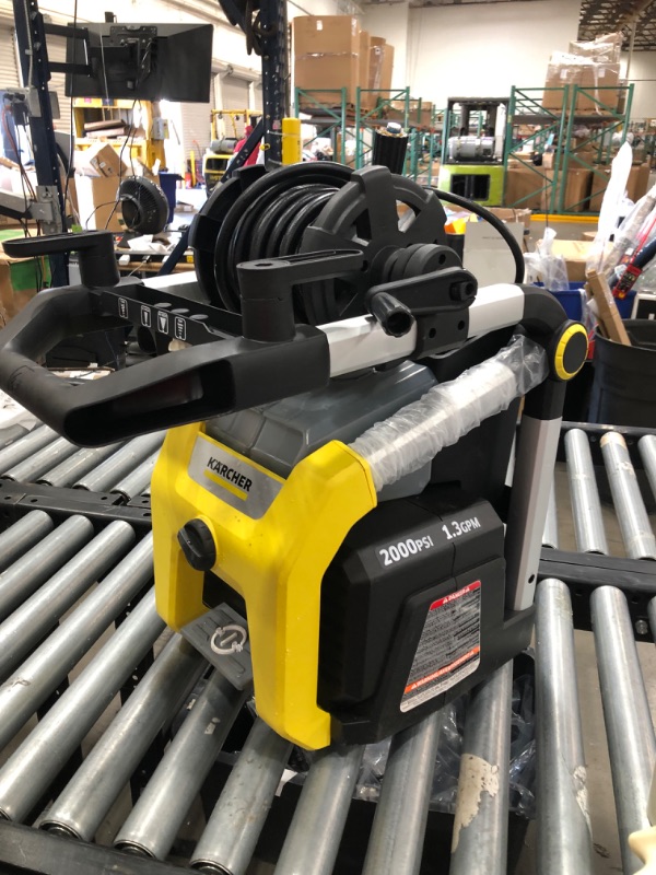 Photo 6 of **Parts Only** Non Functional**Karcher K2000 2000 PSI TruPressure Electric Power Induction Pressure Washer with Turbo, 40°, 15°, and Soap Nozzles - 1.3 GPM

