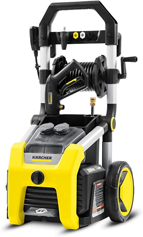 Photo 1 of **Parts Only** Non Functional**Karcher K2000 2000 PSI TruPressure Electric Power Induction Pressure Washer with Turbo, 40°, 15°, and Soap Nozzles - 1.3 GPM
