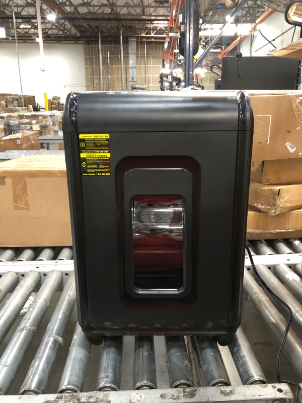 Photo 1 of *NONFUNCTINAL* AmazonBasics 24-Sheet Cross-Cut Paper, CD and Credit Card Home Office Shredder with Pullout Basket