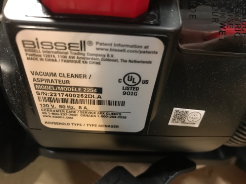 Photo 3 of (NON FUNCTIONAL; DOES NOT POWER ON) Bissell Cleanview Swivel Rewind Pet Upright Bagless Vacuum Cleaner