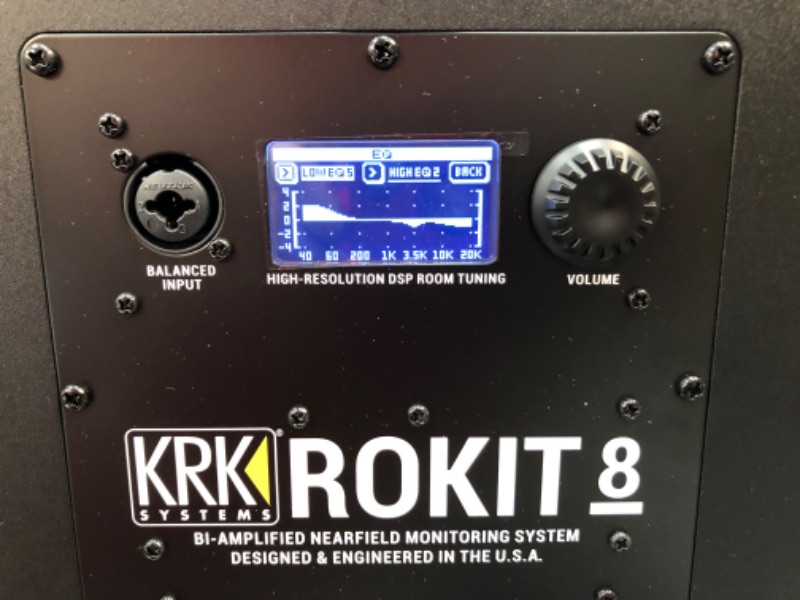 Photo 8 of KRK ROKIT 8 G4 8" 2-Way Active Studio Monitor (Single, Black)