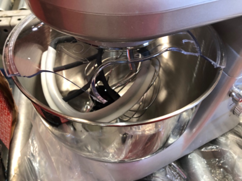 Photo 4 of (DAMAGE)KLARSTEIN Bella Argentea Tilt-Head Stand Mixer - Food Processor
**GUARD BROKEN**