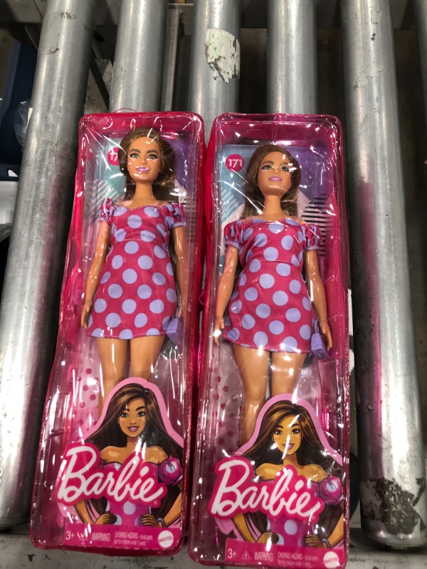 Photo 2 of 2-pack
Barbie Fashionista Doll - Vitiligo with Polka Dot Dress