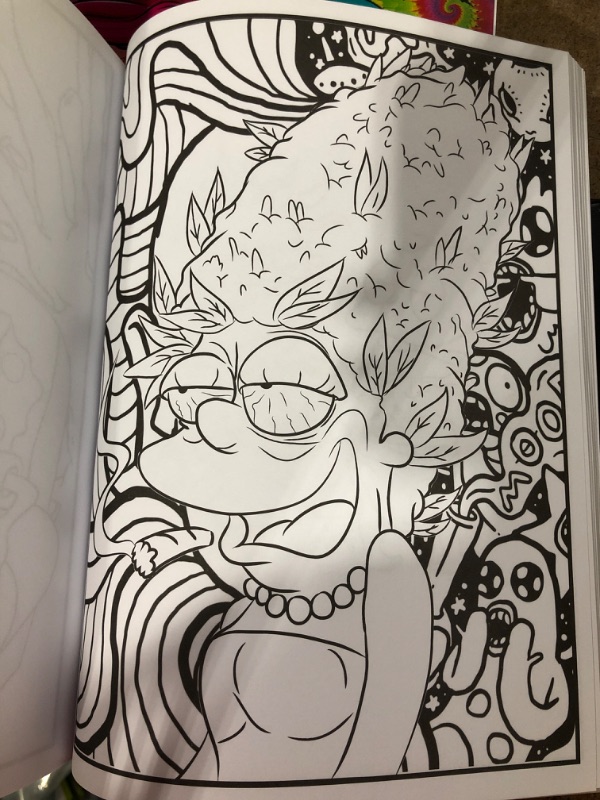 Photo 1 of Cartoon Stoner Coloring Book 90's Mix 5 books