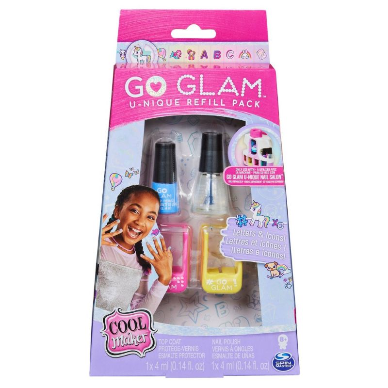 Photo 1 of 5-PACK
Cool Maker Go Glam U-nique Refill Pack for Nails by Spin Master for Ages 8+
