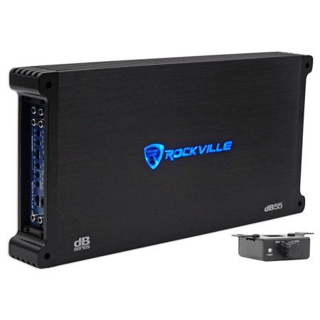 Photo 1 of Rockville DB55 4000 Watt/2000w RMS 5 Channel Amplifier Car Stereo Amp Loud!!
