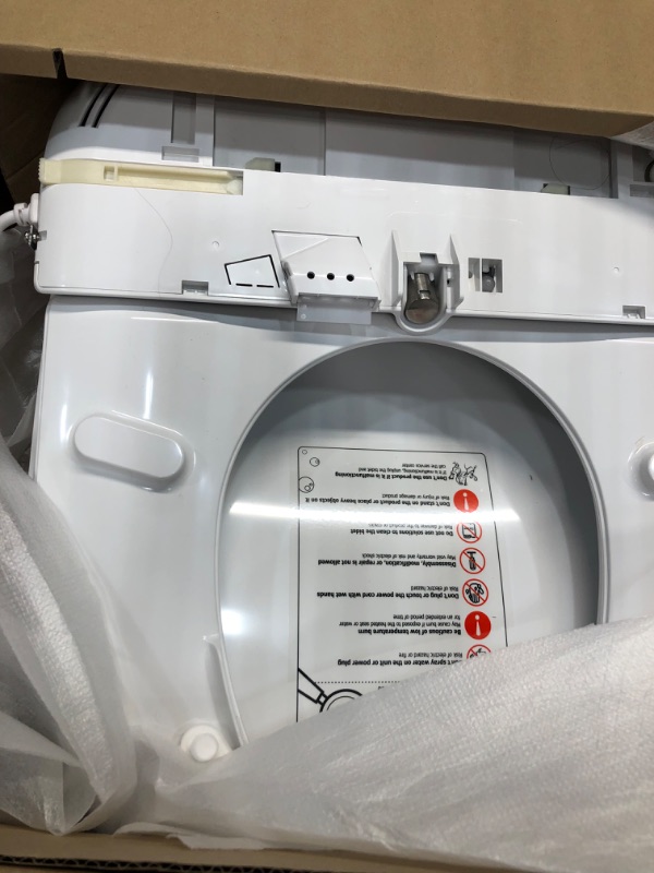 Photo 7 of ALPHA BIDET IX Hybrid Bidet Toilet Seat