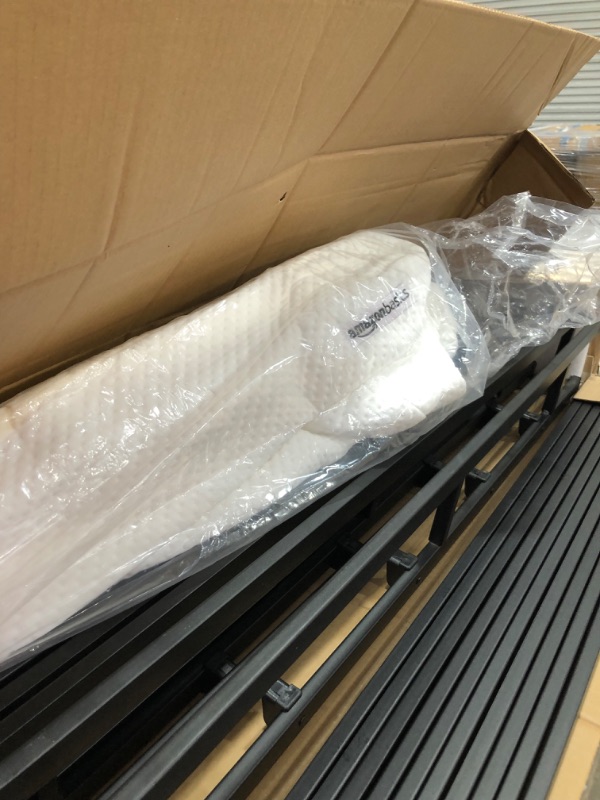 Photo 1 of Amazon basics  smart box spring  frame (black metal) 