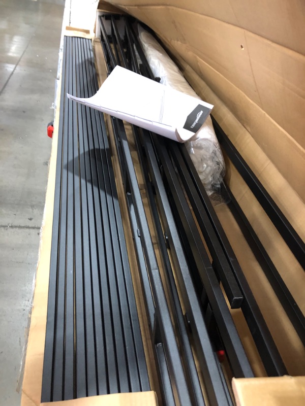 Photo 1 of Amazon basics  smart box spring  frame (black metal) 