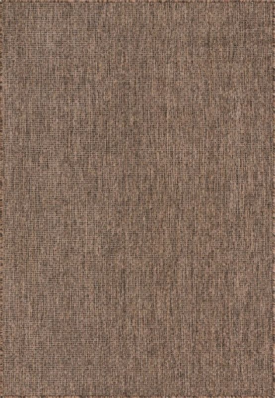Photo 1 of 4x6 solid brown rug 