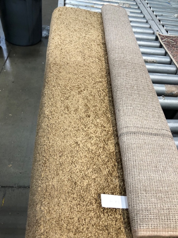 Photo 1 of 4x6 solid brown rug 