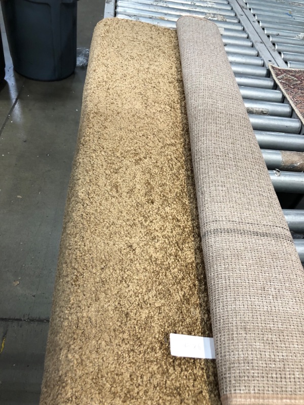 Photo 1 of 4x6 solid brown rug 