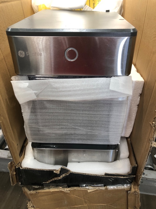 Photo 6 of ***PARTS ONLY***  GE Profile Opal | Countertop Nugget Ice Maker with Side Tank | Portable Ice Machine Makes up to 24 Lbs. of Ice per Day | Stainless Steel Finish