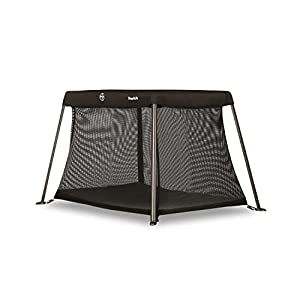 Photo 1 of Dream On Me Travel Light Playard In Black, Lightweight, Portable And Easy To Carry Baby Playard, Indoor And Outdoor - With A Soft And Comfortable Mattress Pad