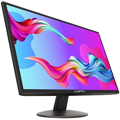 Photo 1 of Sceptre IPS 22 inch 1080p Gaming Monitor 75Hz HDMI x2 99% sRGB up to 320 Lux Blue Light Filter Build-in Speakers, Machine Black (E225W-FPT Series)
