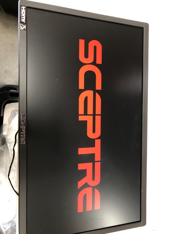 Photo 2 of Sceptre IPS 22 inch 1080p Gaming Monitor 75Hz HDMI x2 99% sRGB up to 320 Lux Blue Light Filter Build-in Speakers, Machine Black (E225W-FPT Series)
