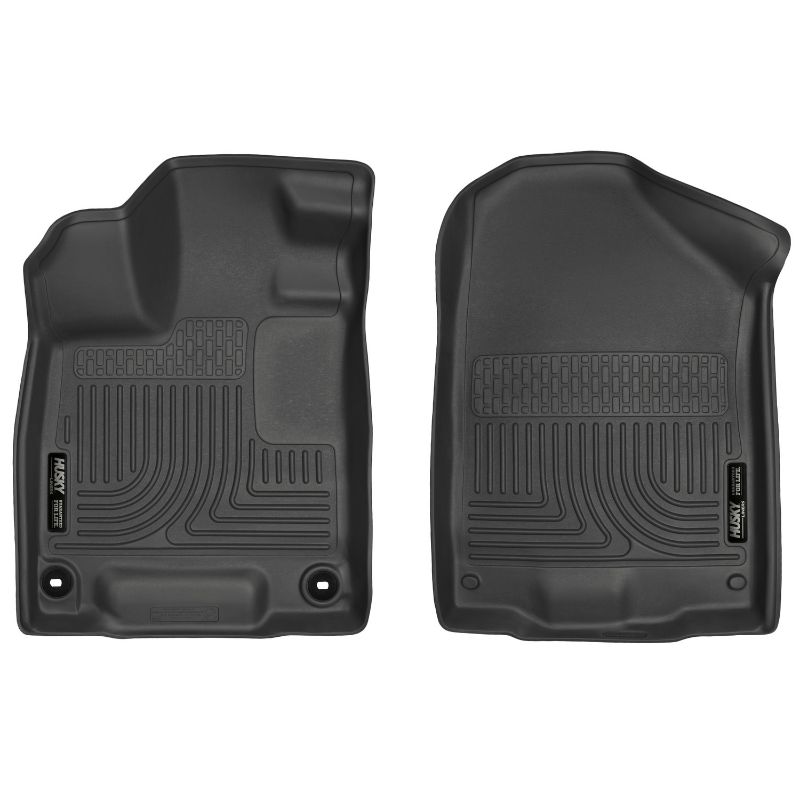 Photo 1 of Husky Liners WeatherBeater Floor Liners & Mats, Front Row Floor Liners in Black
