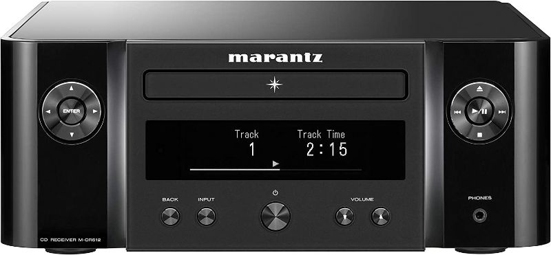 Photo 1 of Marantz M-CR612 Network CD Receiver (2019 Model) | Wi-Fi, Bluetooth, AirPlay 2 & HEOS Connectivity | AM/FM Tuner, CD Player, Unlimited Music Streaming | Compatible with Amazon Alexa | Black
