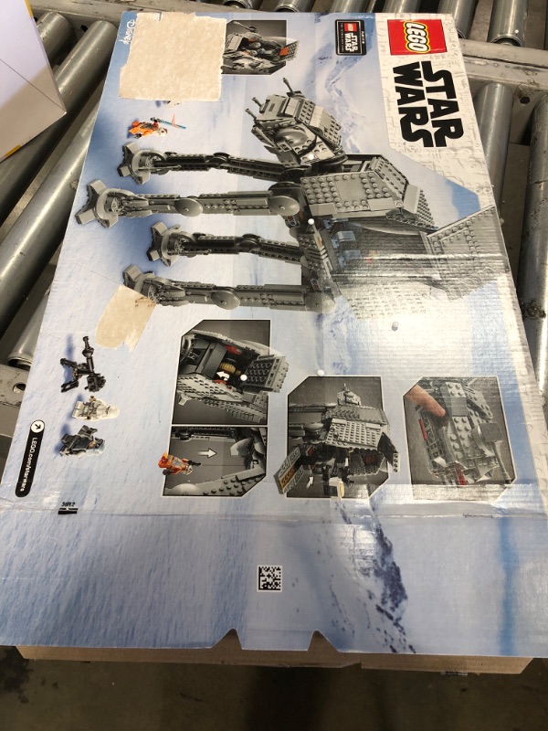 Photo 7 of box is damaged**LEGO Star Wars AT-AT 75288 Building Kit, Fun Building Toy for Kids to Role-Play Exciting Missions in the Star Wars Universe and Recreate Classic Star Wars Trilogy Scenes, New 2020(1,267 Pieces)