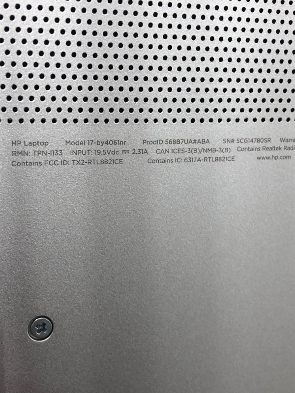 Photo 4 of New 2022 HP 17.3" FHD IPS Display, 11th Gen Intel Core i5-1135G7(Beats i7-8500), Windows 11 Home, 8GB RAM, 512GB SSD, Wi-Fi 5, Bluetooth, HDMI, Webcam
