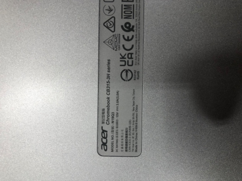 Photo 1 of Acer Chromebook 514 Laptop | 14" FHD Touch | MediaTek Kompanio 828 Octa-Core Processor | 8GB RAM | 64GB eMMC | Wi-Fi 6 | Backlit KB | Chrome OS | Up to 15 Hours Battery Life | CB514-2HT-K0FZ
