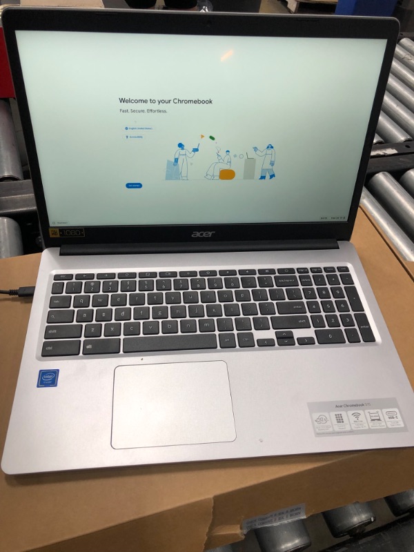 Photo 4 of Acer Chromebook 514 Laptop | 14" FHD Touch | MediaTek Kompanio 828 Octa-Core Processor | 8GB RAM | 64GB eMMC | Wi-Fi 6 | Backlit KB | Chrome OS | Up to 15 Hours Battery Life | CB514-2HT-K0FZ
