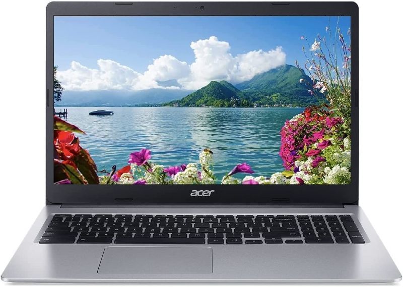 Photo 1 of Acer Chromebook 315 Laptop Computer 15.6” HD Display Intel Celeron N4020 Processor(Up to 2.6GHz) 4GB RAM 32GB eMMC + 128GB Card, HD Webcam, WiFi,12+ Hours Battery, Chrome OS | TGCD Bundle
