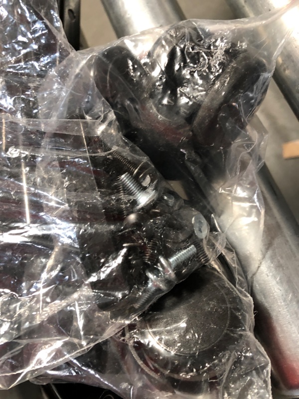 Photo 1 of USED: Black rolling office chair (Model and dimensions are unknown) 