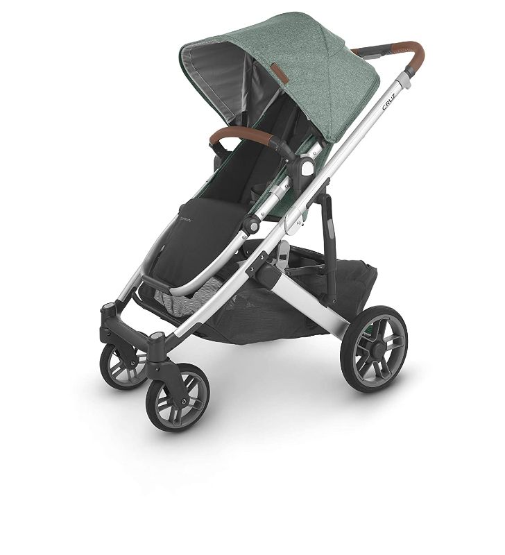 Photo 1 of Cruz V2 Stroller - Emmett (Green Melange/Silver/Saddle Leather)
