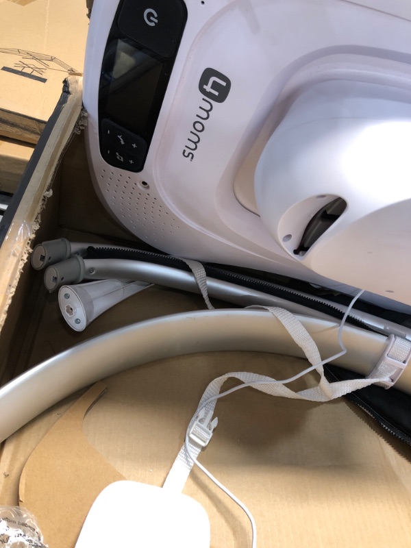 Photo 1 of 4moms mamaRoo Multi-Motion Baby Swing, Bluetooth Baby Swing with 5 Unique Motions, Grey
