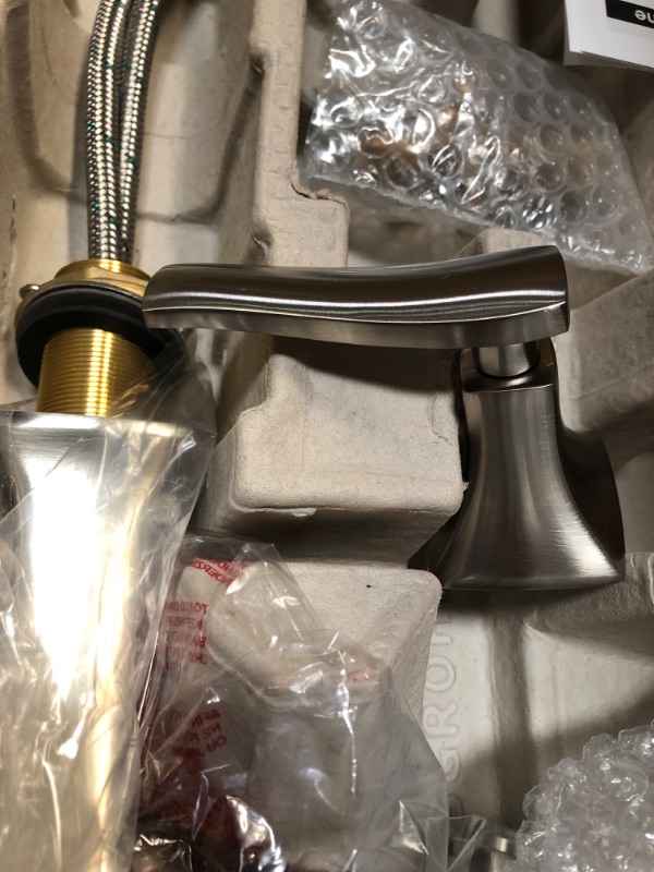 Photo 4 of ***MISSING COMPONENTS*** Hansgrohe 31073821 Metris C Widespread Faucet: Brushed Nickel
