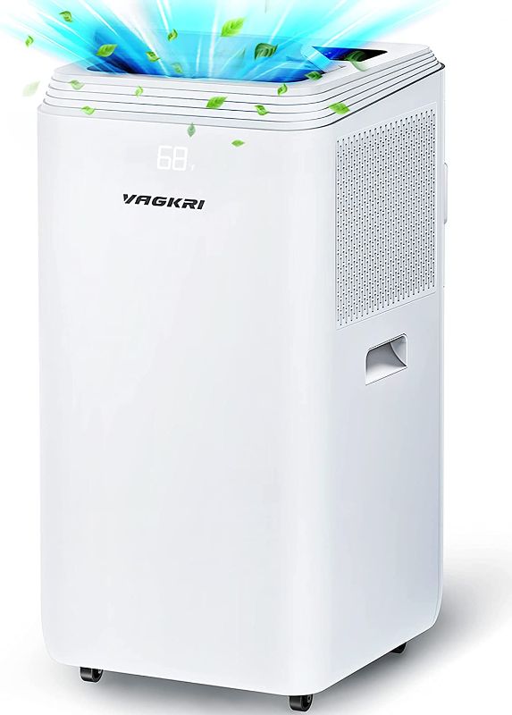 Photo 1 of VAGKRI Portable Air Conditioners 12000 BTU, 3-in-1 AC Unit with Fan & Dehumidifier Cools up to 400 sq. ft, Portable AC with ECO Mode, 3 Fan Speeds, Auto Swing, 24H On/Off Timer, Remote Control