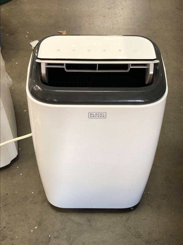 Photo 2 of Black+Decker 12000 Btu Portable Air Conditioner With Heat And Remote Control White 17.32"D x 27.2"W x 13.2"H
