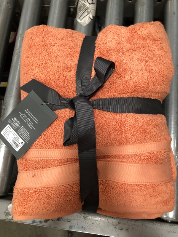 Photo 2 of 2pc Performance Bath Towel Set Coral - Threshold
