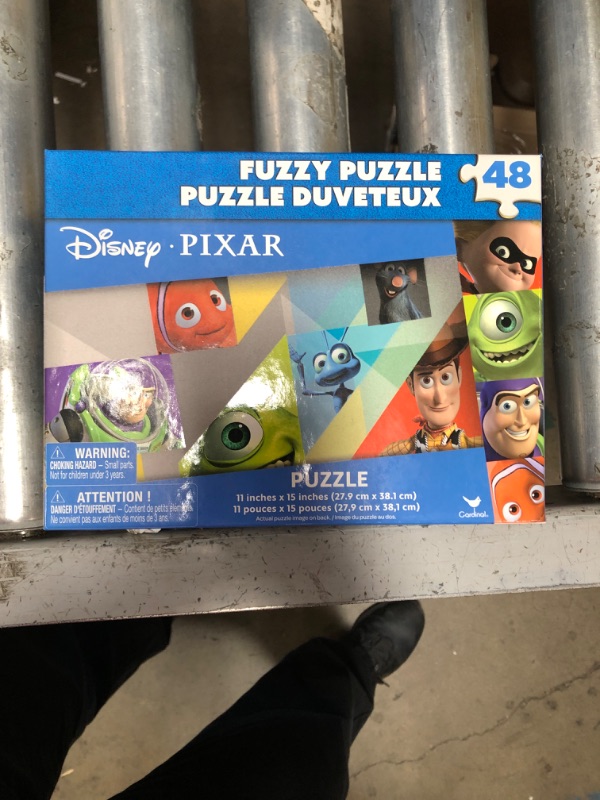 Photo 2 of Cardinal: Disney Pixar Fuzzy Effect Puzzle - 48pc
