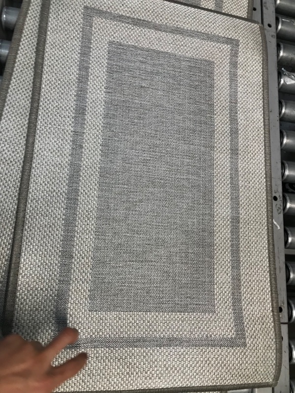 Photo 1 of 2 Pack Kitchen Floor Mats 1'8"x2'7.5" and 1'8"x3'10.5"