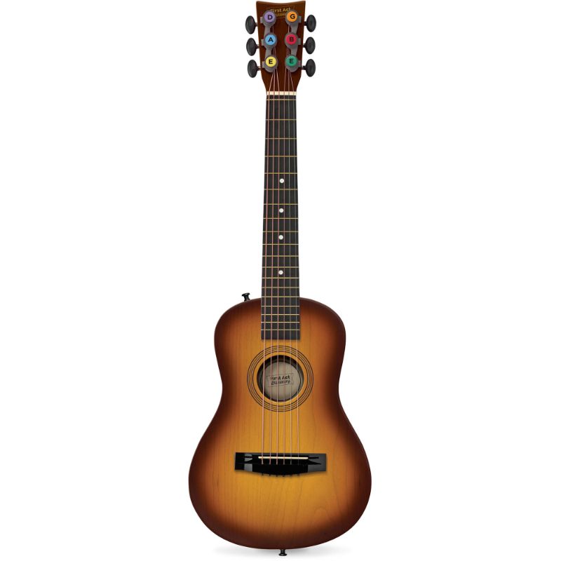 Photo 1 of FIRST ACTÂ Discovery Sunburst Acoustic Guitar FG127, Natural
