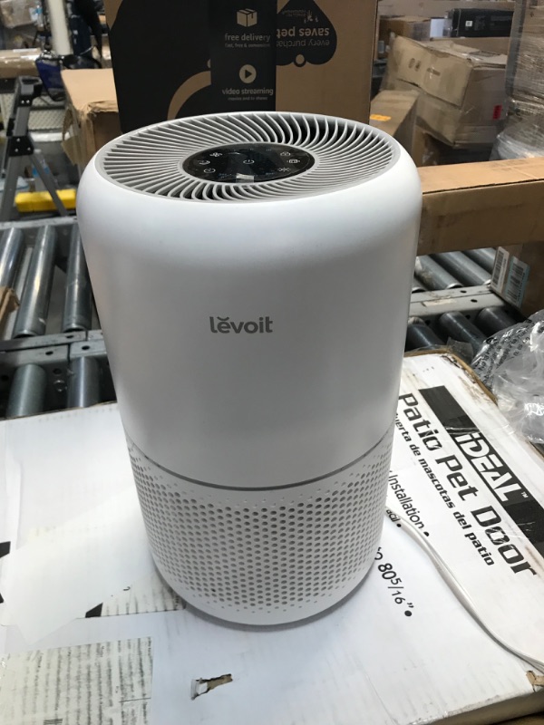 Photo 2 of LEVOIT Air Purifier for Home Allergies Pets Hair in Bedroom, H13 True HEPA Filter, 24db Filtration System Cleaner Odor Eliminators, Ozone Free, Remove
