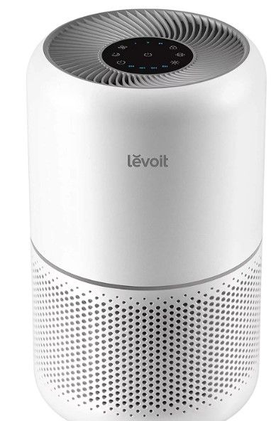 Photo 1 of LEVOIT Air Purifier for Home Allergies Pets Hair in Bedroom, H13 True HEPA Filter, 24db Filtration System Cleaner Odor Eliminators, Ozone Free, Remove
