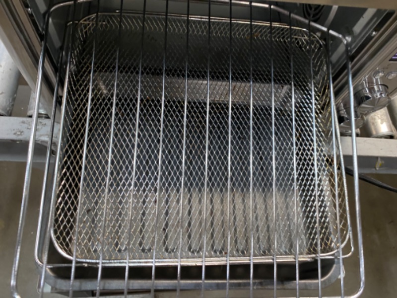 Photo 1 of Cosori Smart Toaster Oven Air Fryer Combo with 32qt Capacity Silver Bonus Extra Wire Rack
