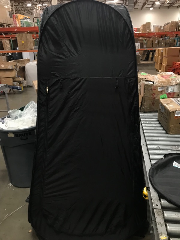 Photo 4 of 75"X30' POP UP CHANGING TENT BLACK