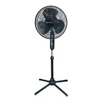 Photo 1 of Comfort Zone 16" Pedestal Fan Oscillating Black

