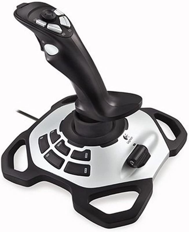 Photo 1 of Logitech G Extreme 3D Pro Joystick for Windows - Black/Silver
